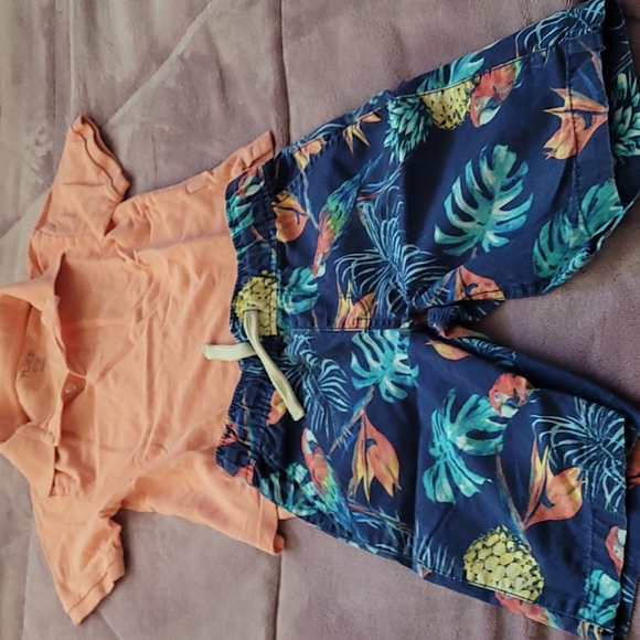 Little Boys Shorts set